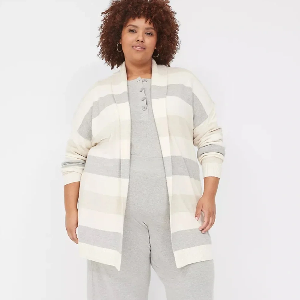 Long Sleeve Belted Cardigan - Picture 3 of 3